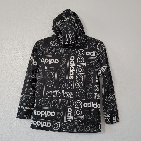 Adidas Boys Hoodie size Large (14) Thumbhole NWT - Picture 7 of 7